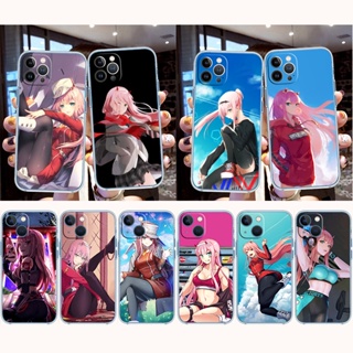 เคสใส ลาย Darling In The Franxx สําหรับ iPhone XR 5 5s SE 6 6s Plus MJ24