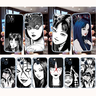 เคสโทรศัพท์มือถือ แบบใส ลาย Tomie Junji Ito สําหรับ iPhone 7 8 Plus 11 Pro Max MJ47