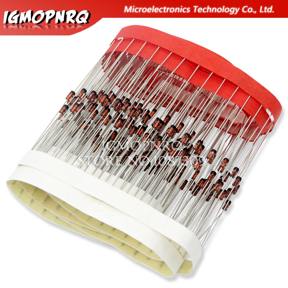 ซีเนอร์ไดโอด 0.5W 500MW DO-35 1/2W BZX55C 2.4V 2.7V 3V 3.3V 3.6V 3.9V 4.3V 4.7V 5.1V 5.6V 6.2V 6.8V 