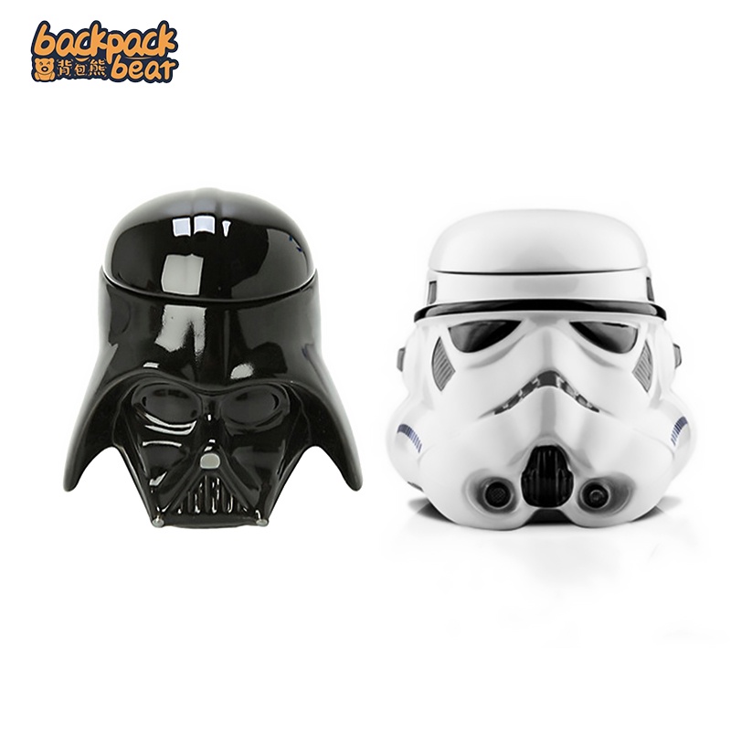 Backpack Bear แก้วกาแฟเซรามิกส์ 3D แก้วกันความร้อนแก้วมัคดื่มก