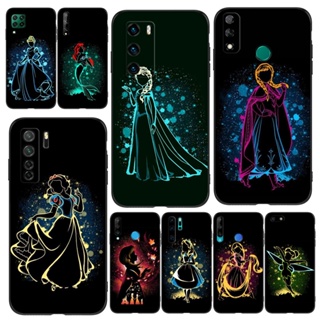 เคสโทรศัพท์มือถือ ลายการ์ตูนเจ้าหญิง สําหรับ Huawei Y6 Pro 2019 Y6S Y8S Y5 Prime Lite 2018