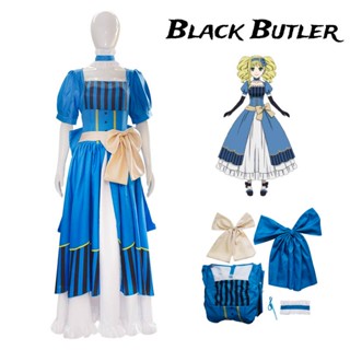 ชุดคอสเพลย์ Butler Elizabeth Theatrical Edition 2017 สีดํา สําหรับปาร์ตี้ฮาโลวีน