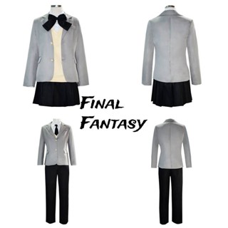 Final Fantasy 14 ชุดคอสเพลย์ การ์ตูนมังงะ Aeozaya Academy Arise สําหรับเล่นเกม และงานอีเวนต์