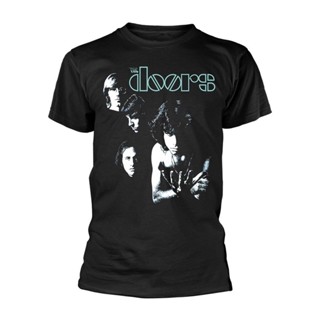 เสื้อยืด พิมพ์ลายวง The Doors Pose Jim Morrison Rock สําหรับผู้ชาย และผู้หญิง