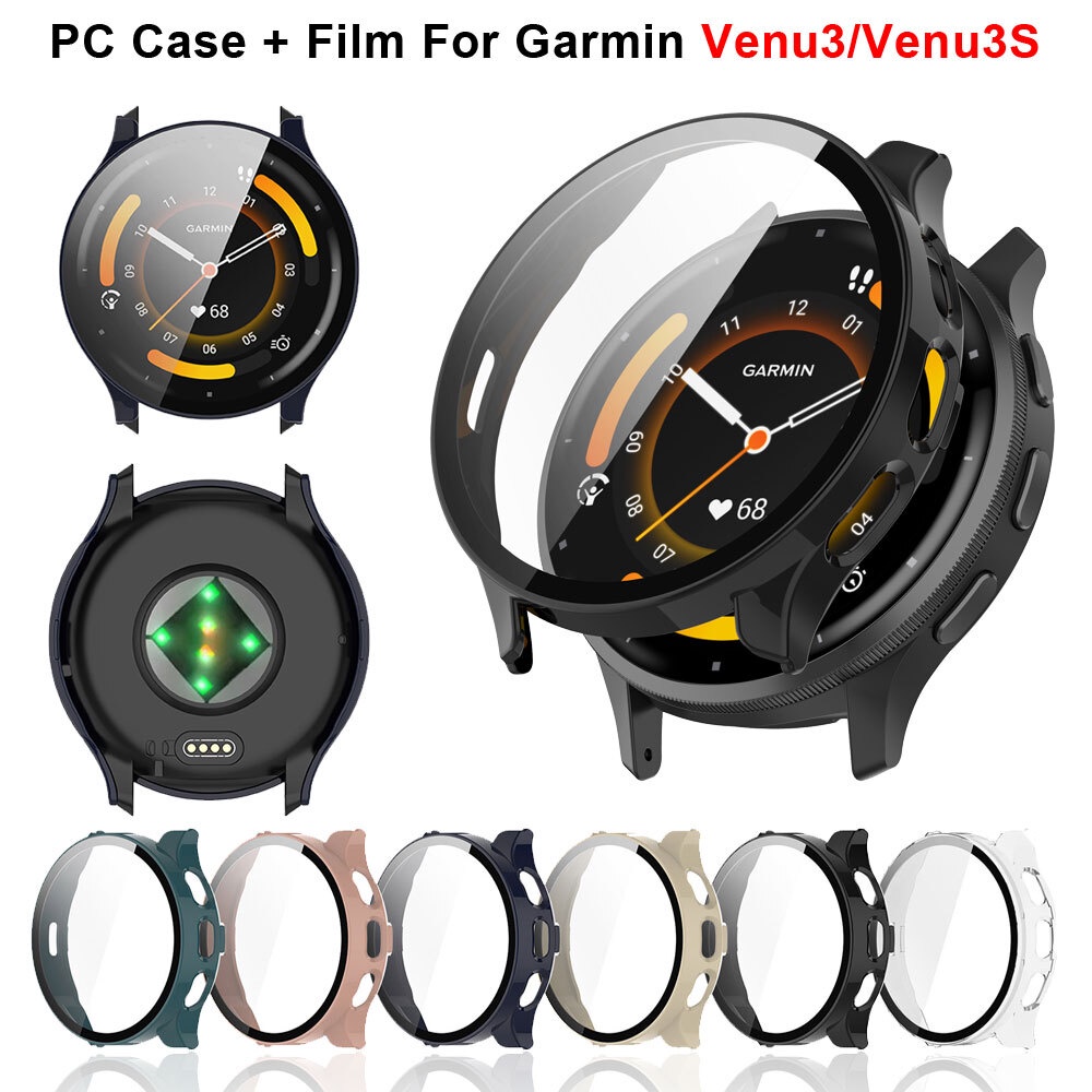 ฟิล์มกันรอยหน้าจอ PC และฟิล์มกระจกนิรภัย แบบเต็มจอ สําหรับ Garmin Venu 3 Watch Garmin Venu 3S 3 S