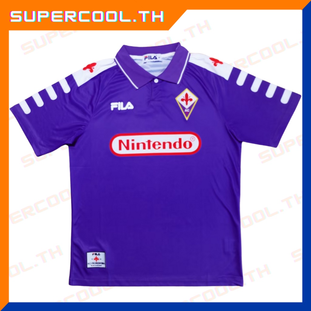 เสื้อฟิออเรนติน่า Fiorentina 1998/99 Home Vintage Jersey