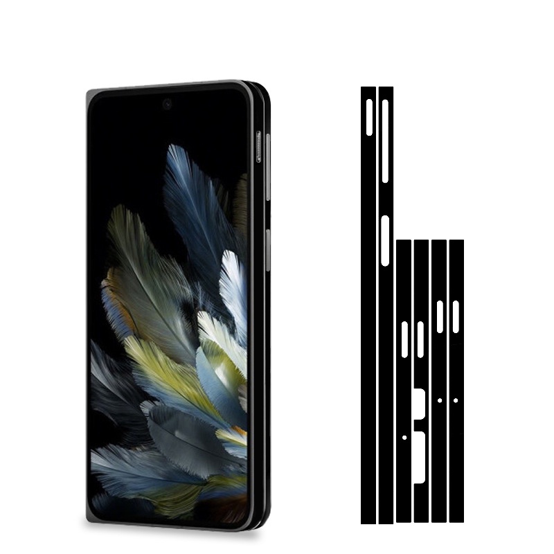 ฟิล์มสติกเกอร์ ผิวด้าน หลากสี สําหรับ OPPO Find N3 N2 N N3 Flip N2