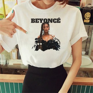 Beyonce เสื้อยืด สไตล์ญี่ปุ่น ฮาราจูกุ สําหรับผู้หญิง