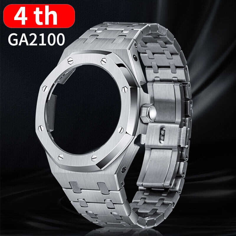 4Th Gen ใหม่ล่าสุด Ga2100นาฬิกาโลหะ + Bezel สำหรับ G-Shock Ga-2110 Ga-210