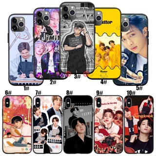 Bo58 เคสโทรศัพท์ซิลิโคน แบบนิ่ม ลาย SUGA Jin Jimin Rap Monster สําหรับ iPhone 11 Pro Max XR SE 2020