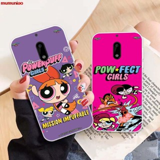 เคสโทรศัพท์มือถือ ซิลิโคนนุ่ม ลายพาวเวอร์พัฟฟ์เกิร์ล รูปแบบที่ 05 สําหรับ Nokia 6 3 5 3310 7 6.1 2.1 3.1 X3 X5 X7 X6 5.1 7.1 8.1 8 Plus 2.2 3.2 4.2 2018