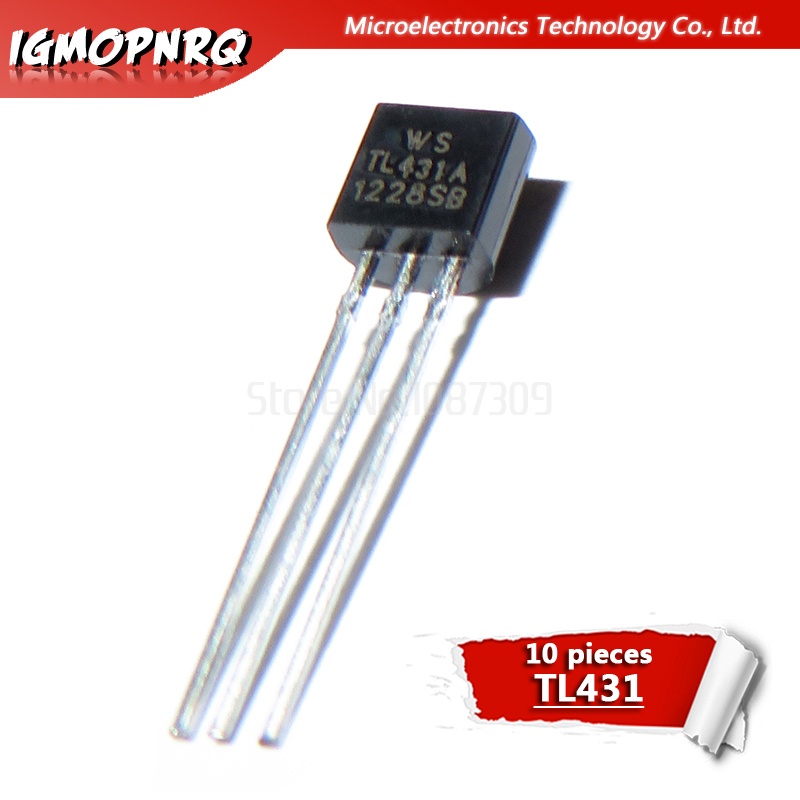 วงจรรวม TO-92 TL431ACLP TL431AC TL431 10 ชิ้น