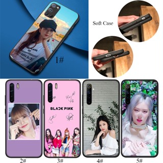 เคสโทรศัพท์มือถือ ลายดอกกุหลาบ Jennie Jisoo Lisa PINK สําหรับ Realme C2 C3 C11 C12 C15 C17 C20 C21 C25 ILL25