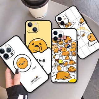 Apple iPhone 7 8 SE 13 14 PRO MAX PLUS MINI gudetama ซิลิโคนนิ่ม ป้องกันกล้อง เคสโทรศัพท์