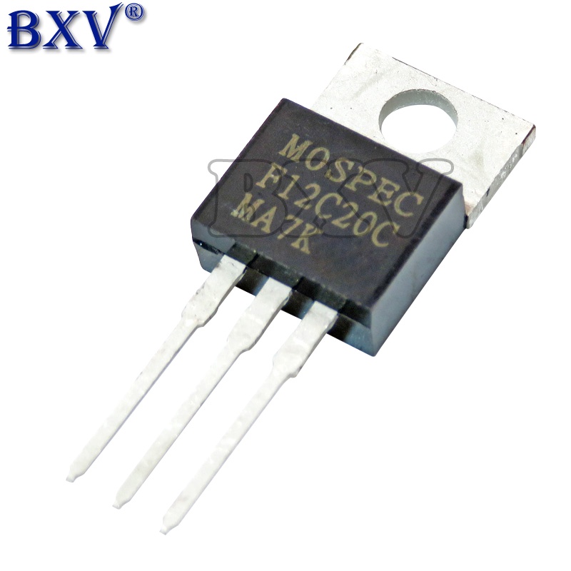 10PCS F12C20A F12C20C TO220 F12C20 TO-220 12C20 (F12C20A + F12C20C) แต่ละ 5 ชิ้น