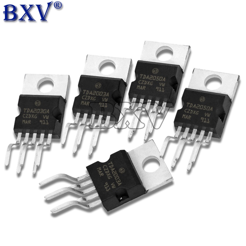 10 ชิ้น TDA2003 TDA2030 TDA2050 TO-220 ทรานซิสเตอร์คริสตัล