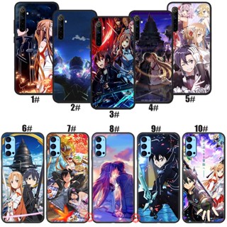 เคสซิลิโคนนิ่ม ลาย Sword Art Online BO59 สําหรับ OPPO A15 A15S A54 A94 A95 4G 5G