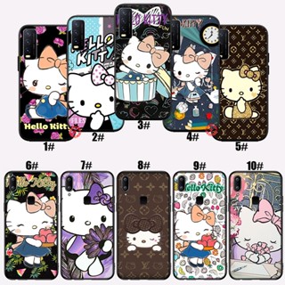 เคสซิลิโคนนิ่ม ลายการ์ตูนคิตตี้ BO21 สําหรับ Vivo Y11 Y11S Y12S Y12 Y15 2020 Y17 Y19 Y20 Y20i Y20S