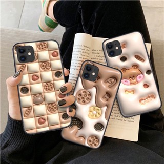 เคสโทรศัพท์มือถือแบบนิ่ม ลายหมีน่ารัก 3D TY8 สําหรับ Vivo Y30 Y50 Y31 Y51 Y53 Y55 Y55s Y69 Y71 Y81 Y81s Y91C Y95 Y93 Y91