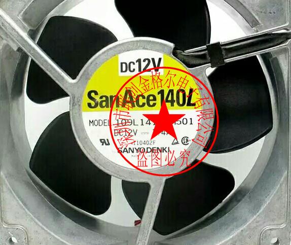 YY พัดลมนําเข้าอุปกรณ์ญี่ปุ่นแท้มีโครงอลูมิเนียม 109L1412H101 109P1412H102 DC12V