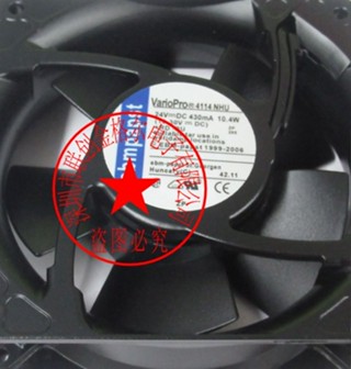 Yth ของแท้ พัดลมนําเข้าจากเยอรมัน 2 สาย 4114NHU 24VDC430MA 10.4W