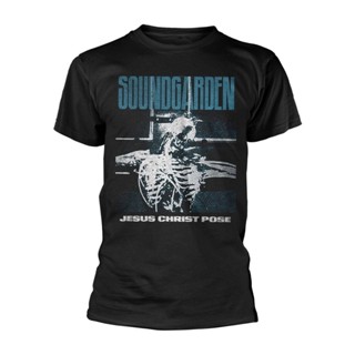 เสื้อยืด พิมพ์ลาย Soundgarden Jesus Christ Pose Chris Cornell สําหรับผู้ชาย และผู้หญิง