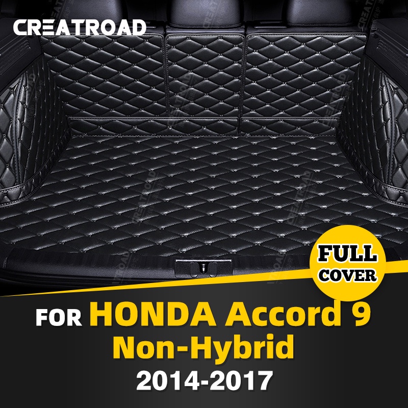 แผ่นคลุมท้ายรถยนต์ แบบเต็ม สําหรับ HONDA Accord 9 Non-hybrid 5-Seat 2014-2017 16 15