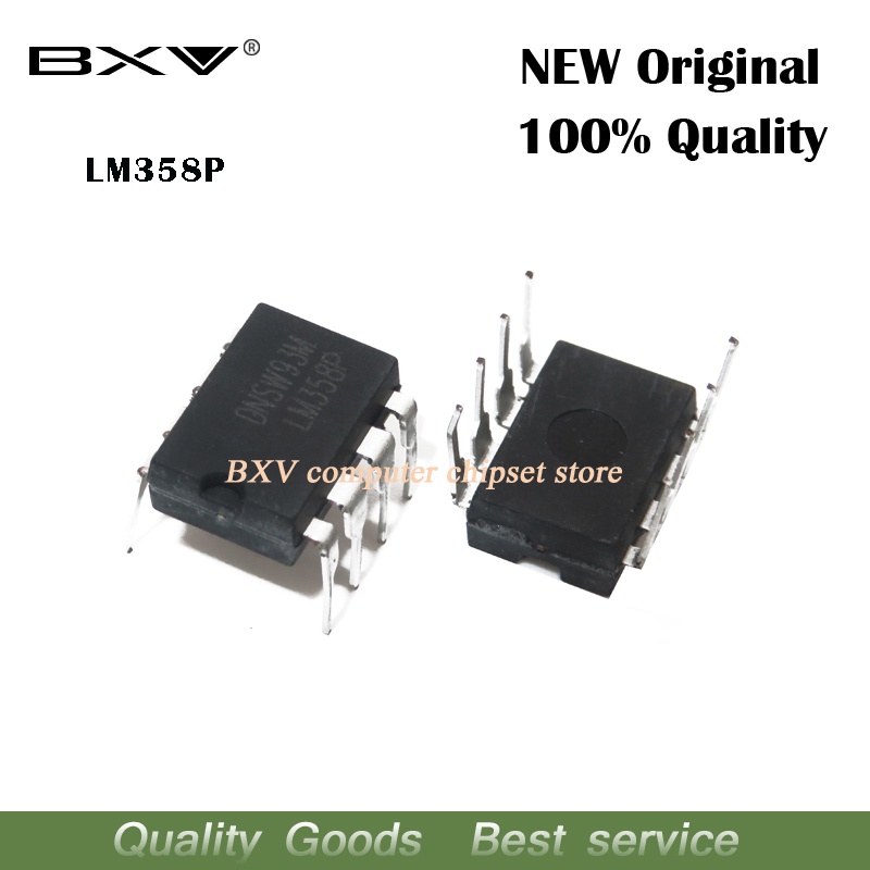 10PCS LM358P DIP8 LM358 DIP LM358N DIP-8 358P ชิป IC