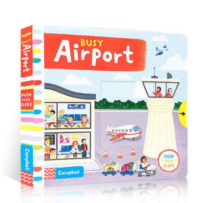 milu Busy Busy Airport  Busy Busy Airport หนังสือภาษาอังกฤษต้นฉบับ