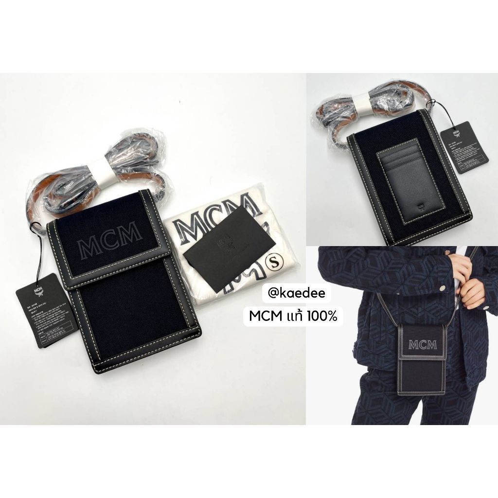พร้อมส่ง MCM แท้ % กระเป๋าสะพายข้าง MCM