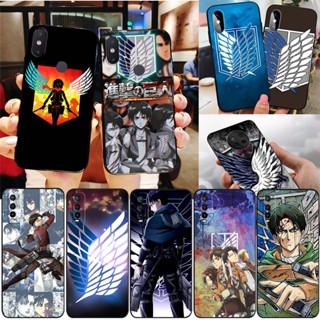 เคสโทรศัพท์มือถือซิลิโคน TPU แบบนิ่ม ลาย FM53 Attack on Titan สําหรับ Xiaomi Poco M6 Pro Redmi 12 5G Note 12T Pro 12R