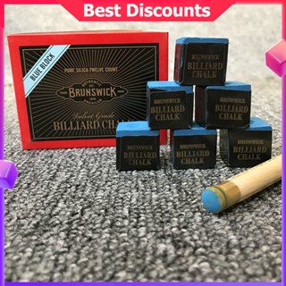 3ชิ้น/12ชิ้นมืออาชีพสระว่ายน้ําคิวเคล็ดลับชอล์กสนุ๊กเกอร์บิล…