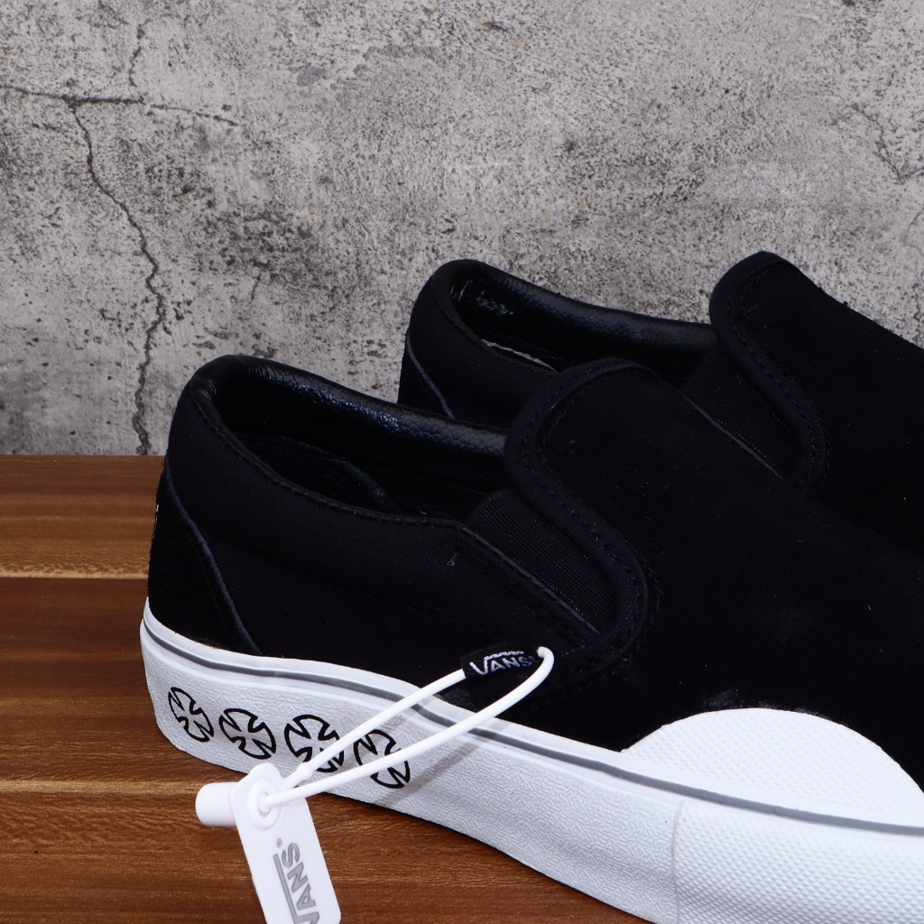 Vans Slip On Pro X Independent Black White DT Sepatu รองเท้า new