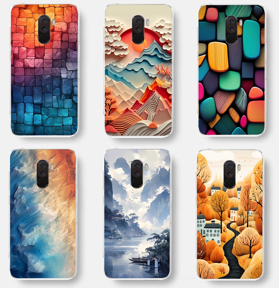 เคสซิลิโคนนิ่ม สําหรับ xiaomi poco f1