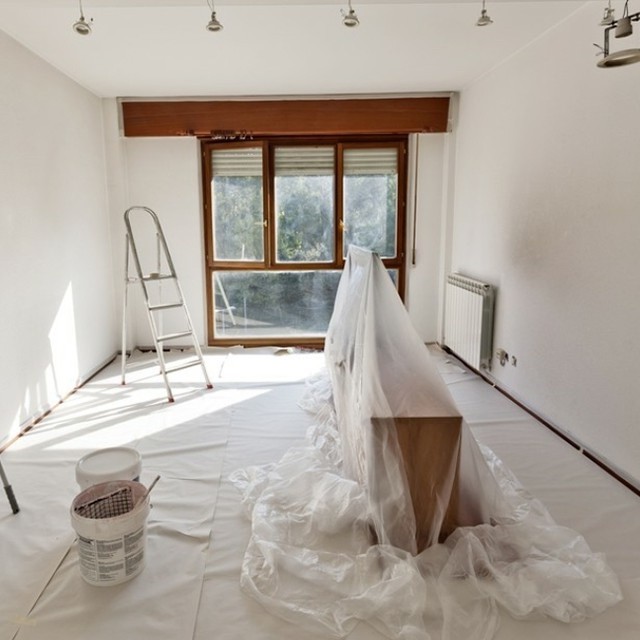 hot🔥การประกันคุณภาพ🔥 import Multipurpose Plastic Sheet 9' X 30' Drop Plastic Protective Sheet Dus