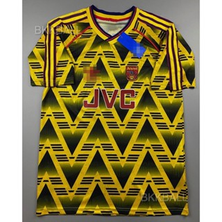 เสื้อบอล ย้อนยุค อาเซนอล เยือน 1991 Retro Arsenal Away เรโทร คลาสสิค 1991-93