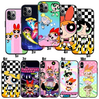 Bo61 เคสโทรศัพท์มือถือ ซิลิโคนนุ่ม ลาย The Powerpuff Girls สําหรับ iPhone 12 Pro Max Mini X XS