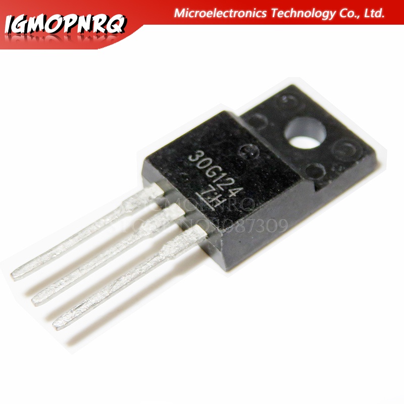 10PCS 100% 30G124 gt30g124 to-220f ทําธุรกรรมใหม่ integrity ใหม่ 30G124 TO-220