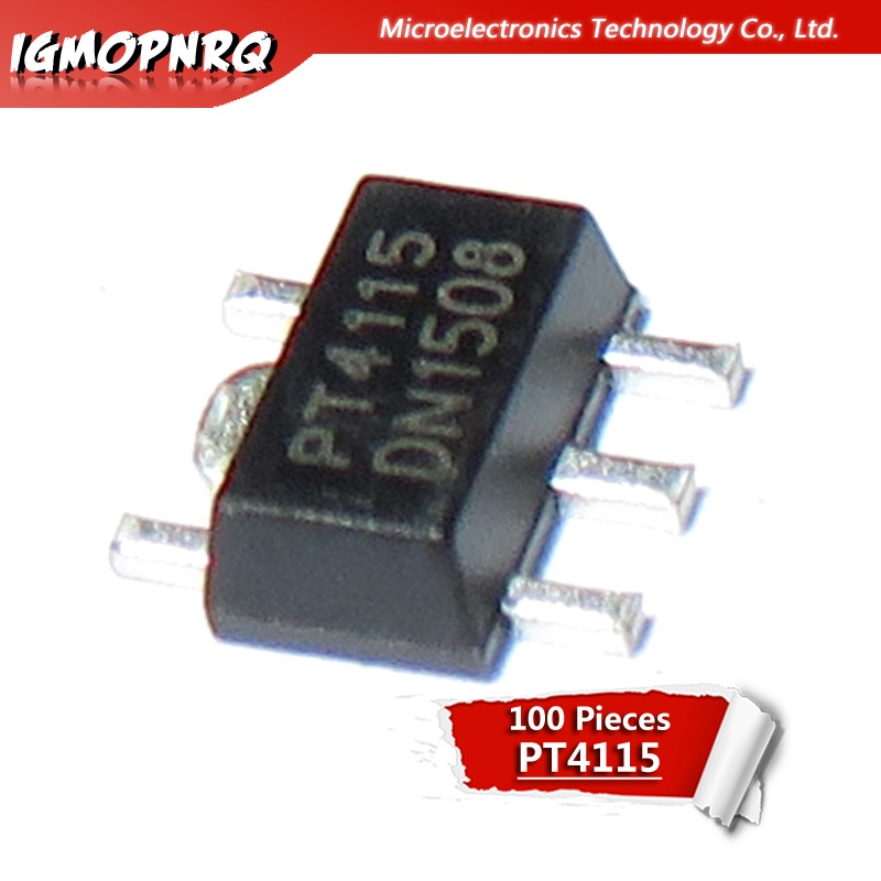 100 ชิ้น PT4115 PT4115B89E PT4115B 4115B89E 4115 LED CHIPS LED Drive ใหม่