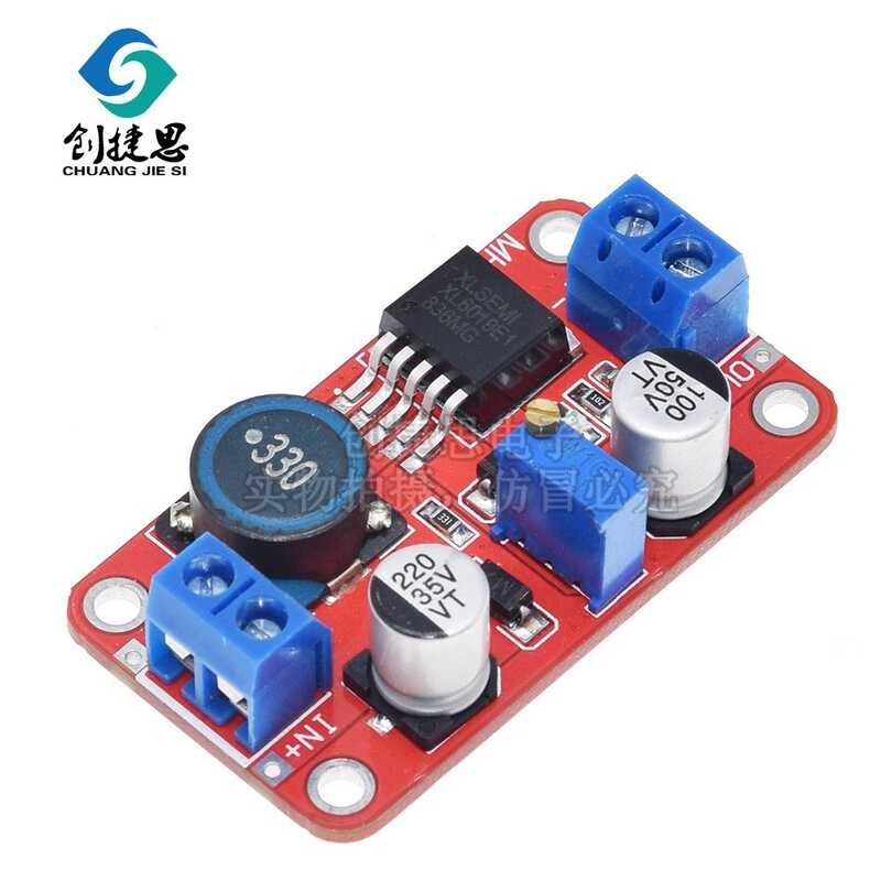 ❤ Dc-Xl6019 โมดูลเพาเวอร์ซัพพลายแบบปรับได้กำลังสูง 5A ก