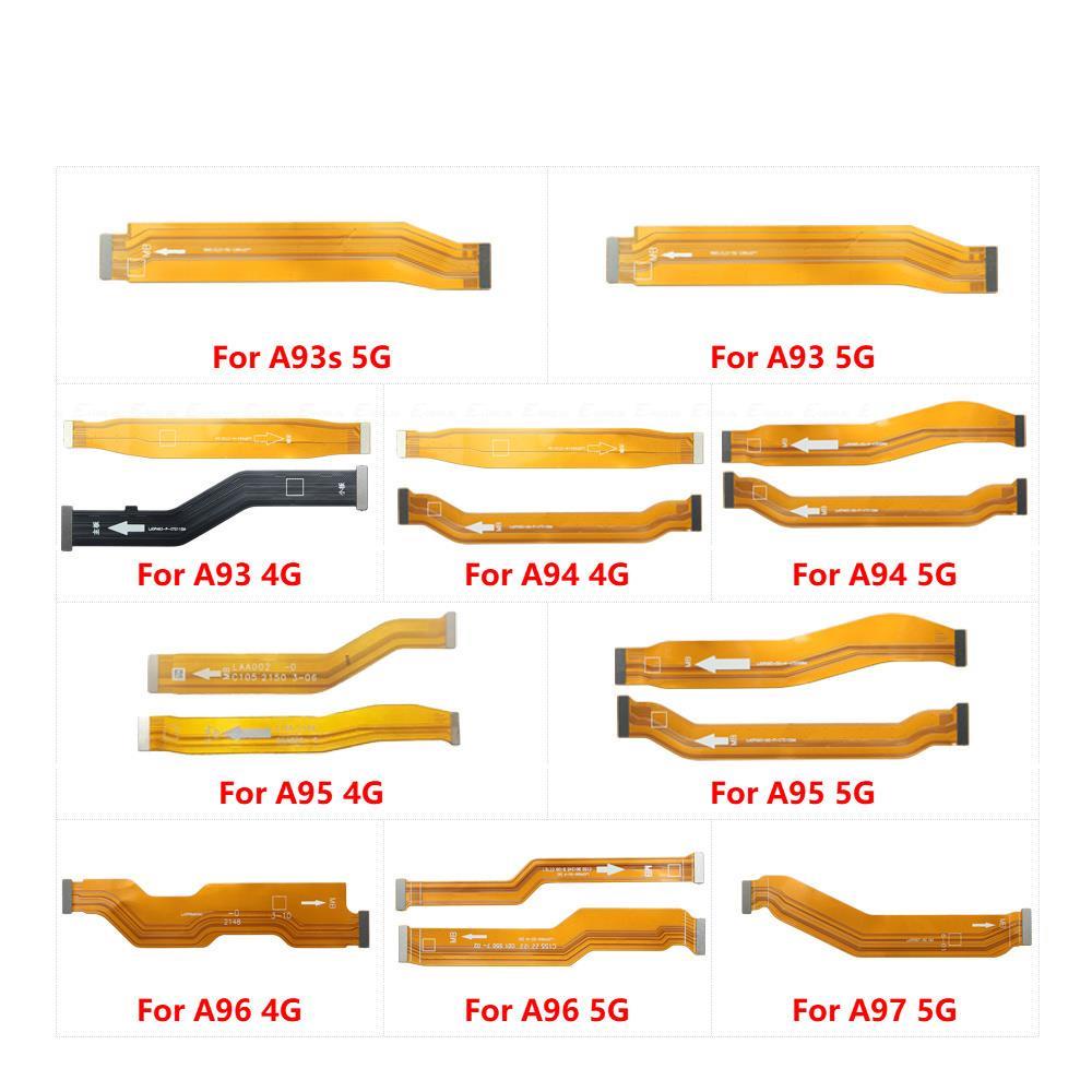 เมนบอร์ดหลักจอแสดงผล LCD Flex Cable Parts สําหรับ OPPO A93 A93s A94 A95 A96 A97 4G 5G