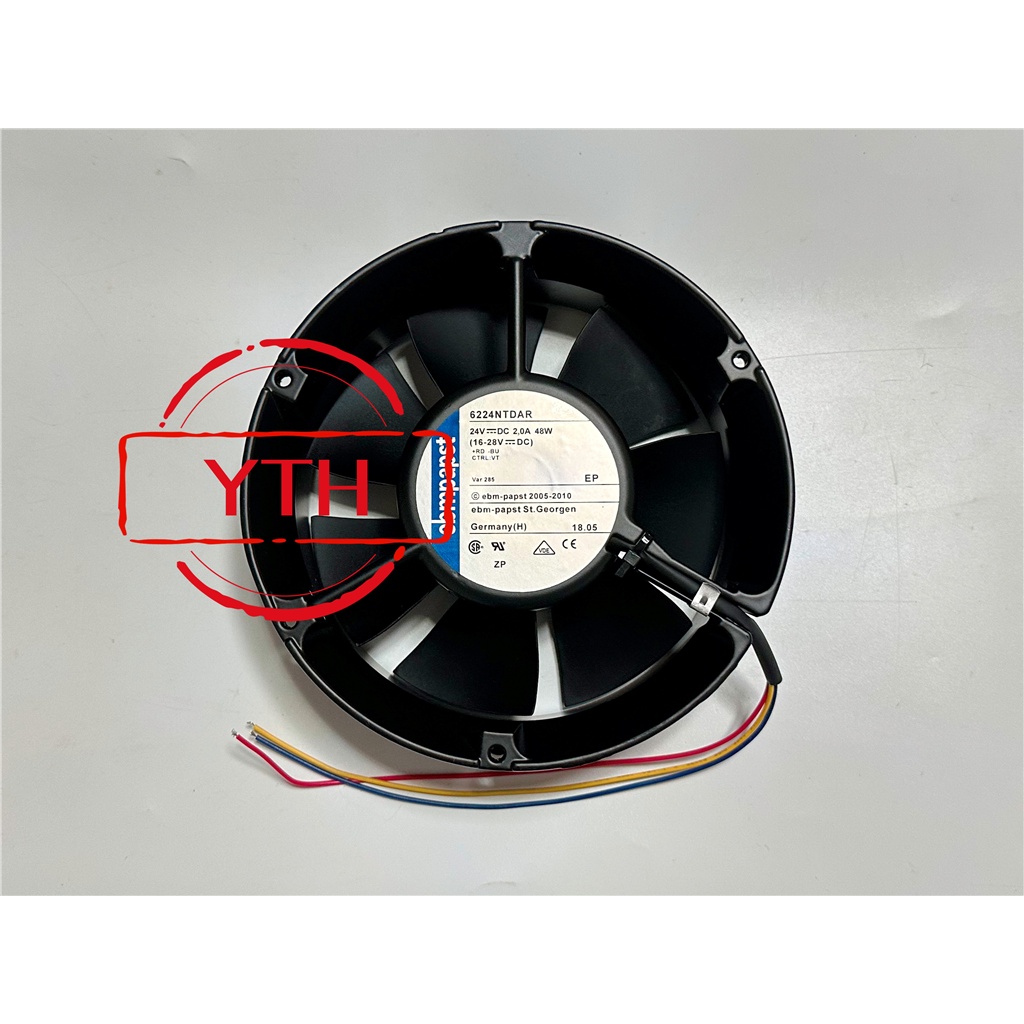 YY เยอรมันแท้ 17CM พัดลมอุปกรณ์ระดับไฮเอนด์ 4 สาย 6224NTDAR