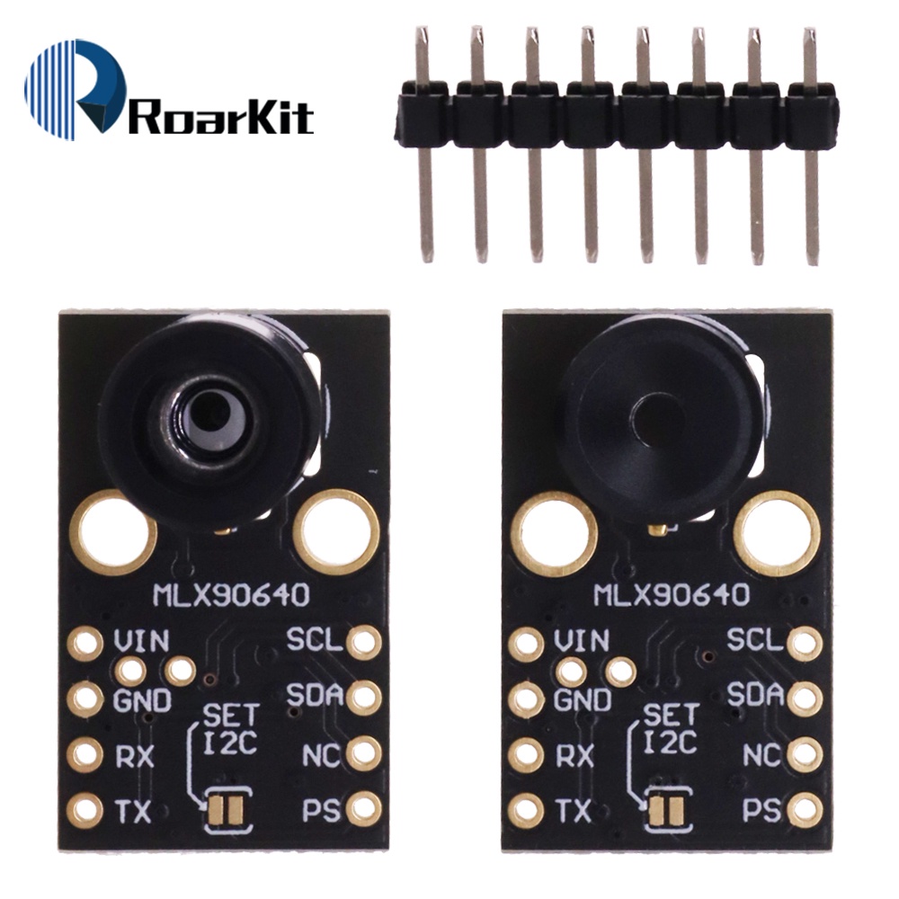 MLX90640 โมดูลกล้องความร้อนภาพอุณหภูมิเซนเซอร์ 32x24 IR อินฟราเรด Array Thermometric Dot Matrix 32*24 เซ็นเซอร์ GY-MCU90640