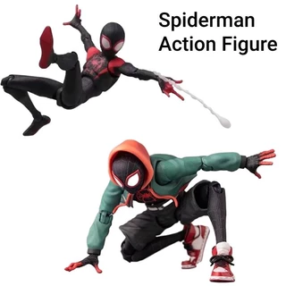 Marvel Shf Spider-man Parallel Universe 2 Miles Pvc Action ขายส่ง/dropshipping รูปรุ่น