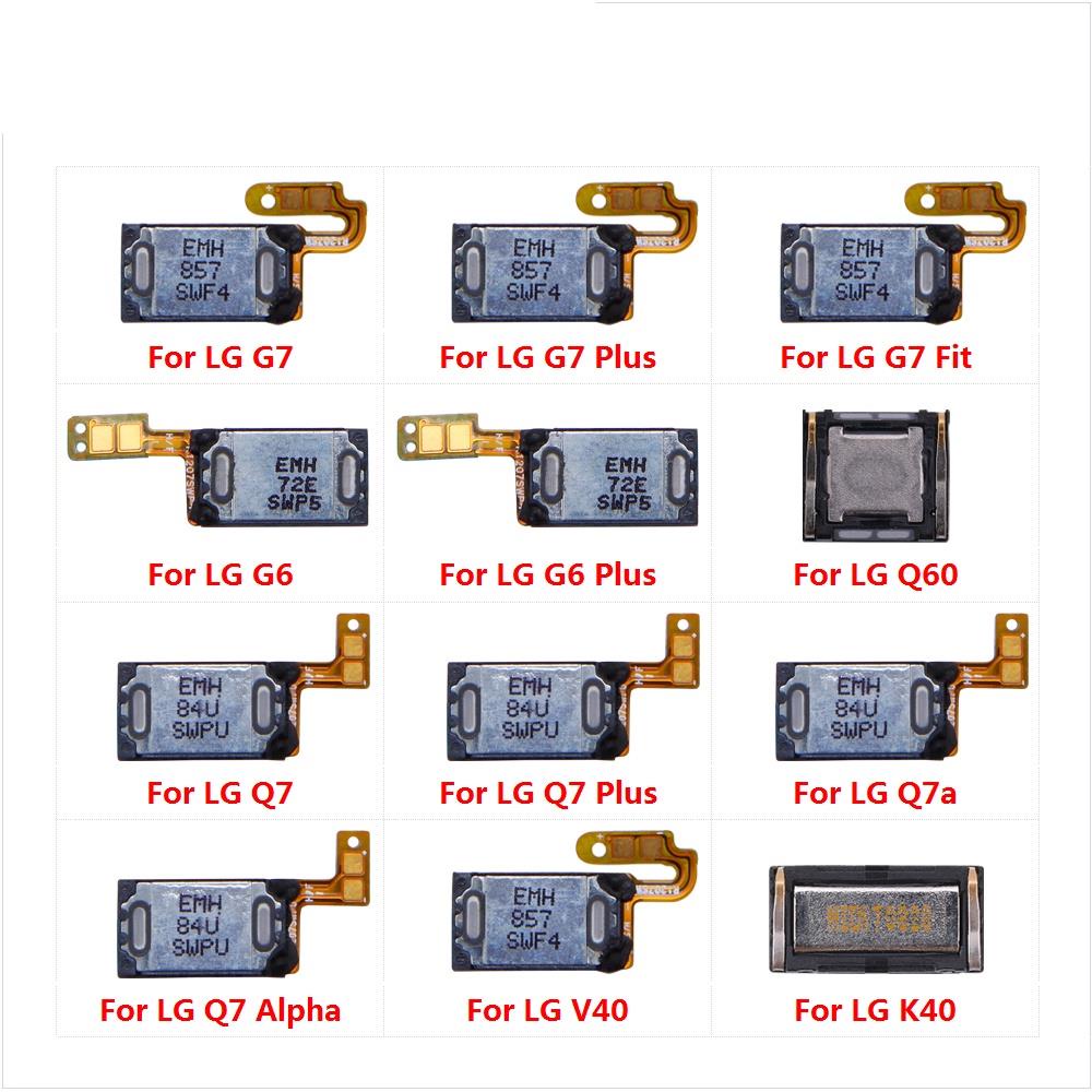 หูฟัง หูฟัง หูฟัง หูฟังด้านบนสําหรับ LG Q60 Q6 Q7 Plus Alpha Q7a Q6a G7 Fit G6 G8X ThinQ