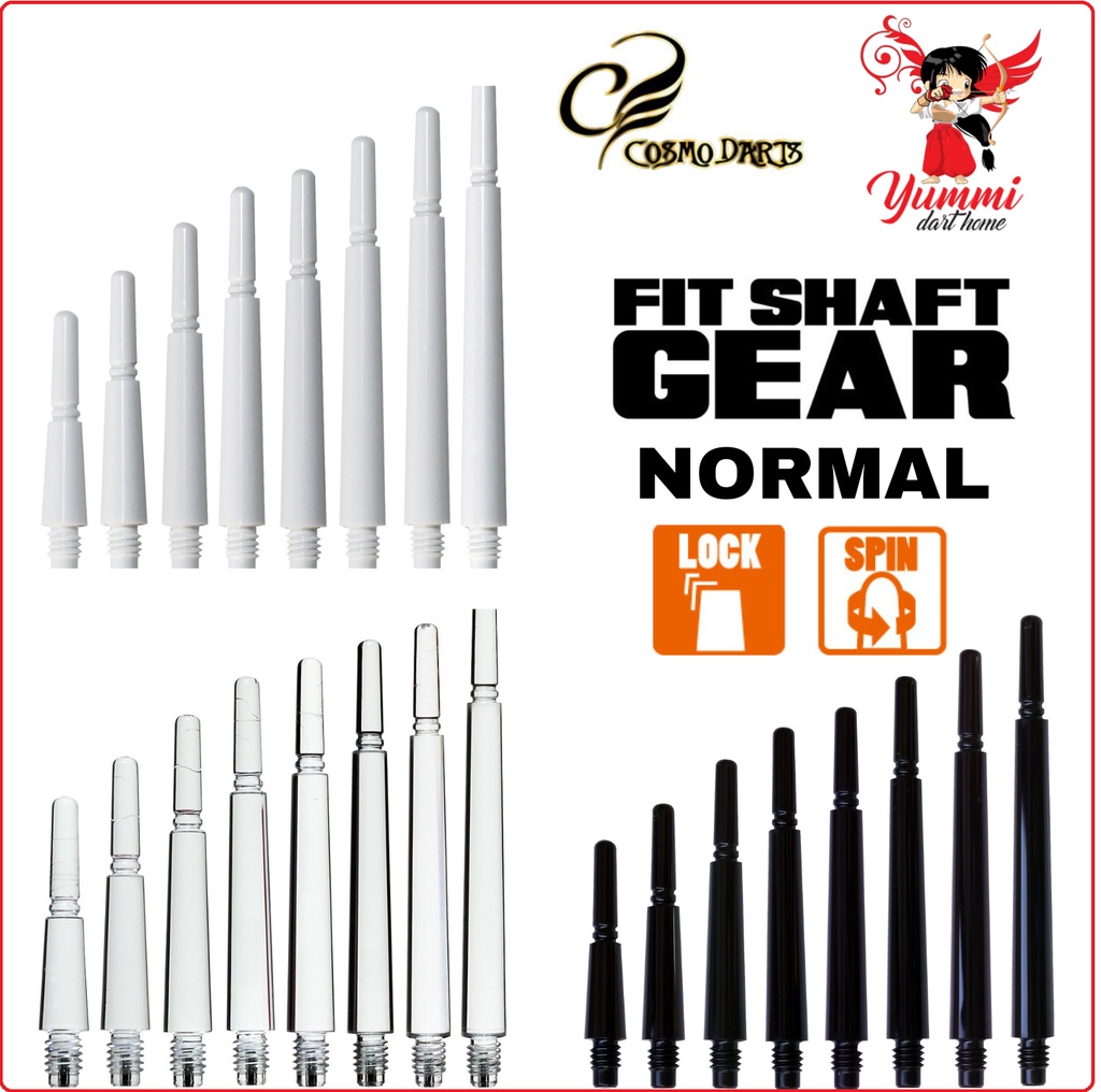 COSMO DART FIT SHAFT GEAR DART SHAFT NORMAL (ปั่นและล็อค)