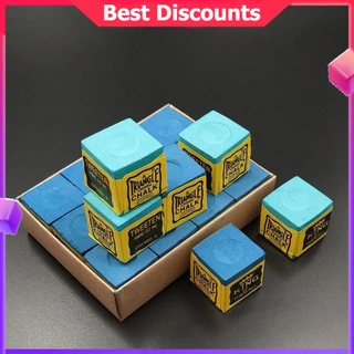 3ชิ้น/12ชิ้นสระว่ายน้ําคิวเคล็ดลับชอล์กสนุ๊กเกอร์บิลเลียดคิวติดลื่นชอล์กอุปกรณ์บิลเลียด