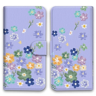 Samsung หนัง Retro ดอกไม้เหมาะสําหรับ A21S A22 A23 A31 A32 M32 A33 A34 5G เคสโทรศัพท์กันกระแทก