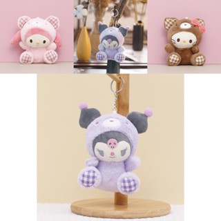 พวงกุญแจ จี้ตุ๊กตา Sanrio Melody Cinnamoroll Kuromi น่ารัก เหมาะกับของขวัญ