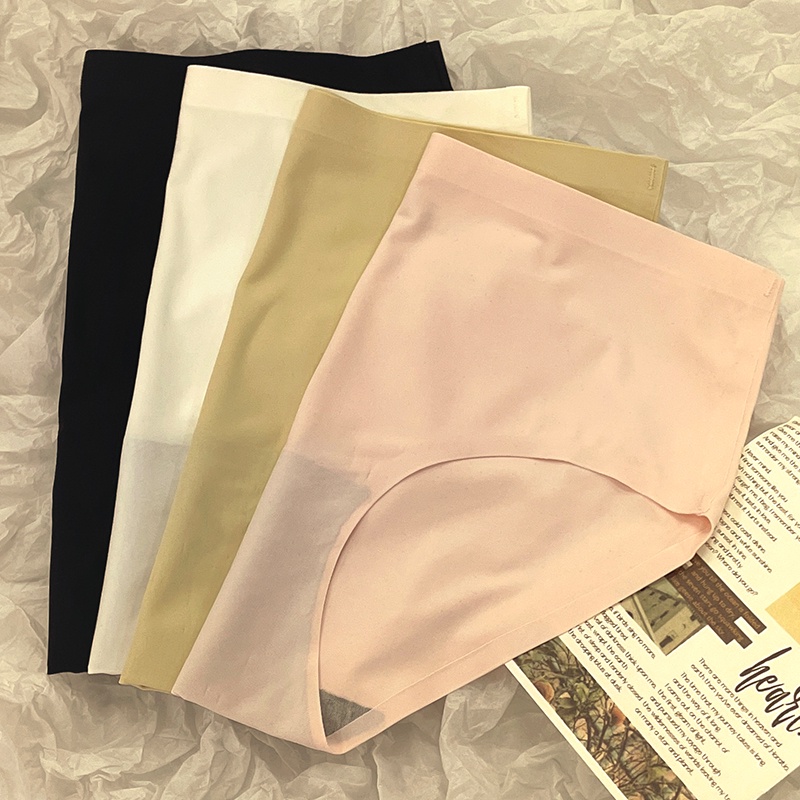 กางเกงชั้นใน ผ้าเรยอน ไร้รอยต่อ สวมใส่สบาย ไซซ์ M-XL สําหรับเด็กผู้หญิง